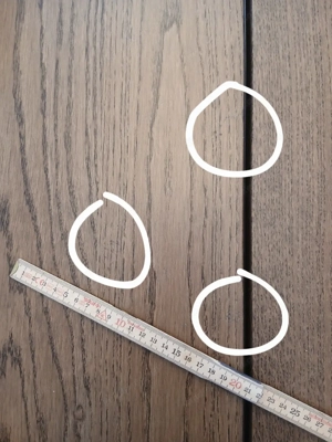 Esstisch Eichefurnier braun 220x100 Bild 4