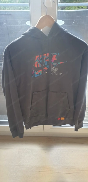 NIKE Hoodie Farbig Grau Size M