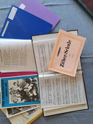 Zithernoten und Liedertexte Bild 2
