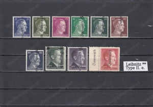 10 Briefmarkensätze Österreich Lokalausgaben Leibnitz ** 40.- pro Satz und Sonderdr.120.- Bild 10