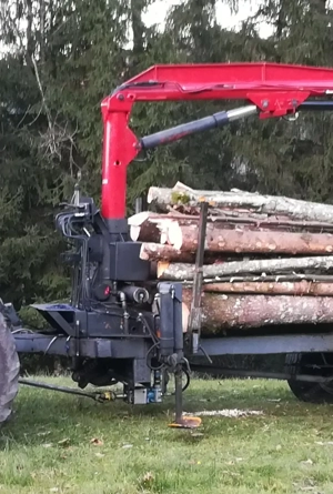 Kran Atlas Forstkran Bild 7