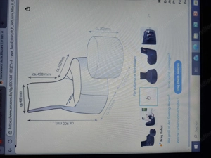 Gaming Sitzsack "Gamewarez Arctic Blizzard 2.0 Bild 3