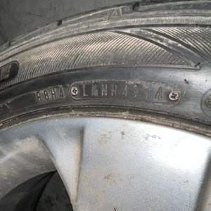 4x Sommerreifen 205 50 17 ET 52.5 LK 114.3 für Mazda Bild 7