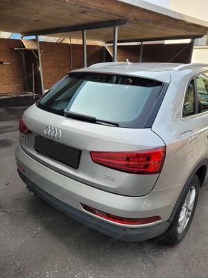 Audi Q3 2,0 TDI S-tronic 07 2017 silber metallic AHK Bild 3