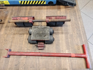 Transport Panzerrollen Maschinen Bild 2