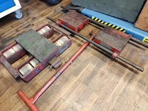 Transport Panzerrollen Maschinen Bild 3