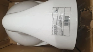 Keramik Wand Tiefspül WC, Hänge-WC, weiß, spülrandlos Bild 5