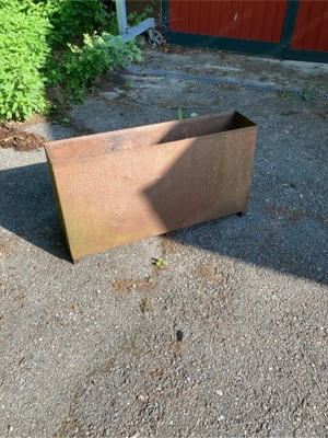 Pflanztrog stahl Bild 2