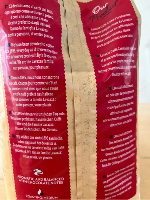 3 kg Lavazza Caffé Crema Bild 5