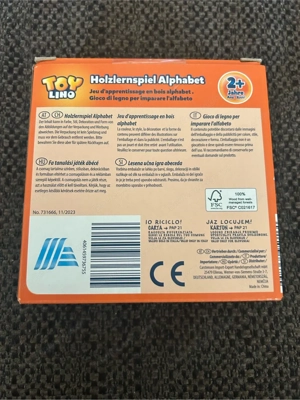 Toy Lino Holzlernspiel Alphabet Bild 2