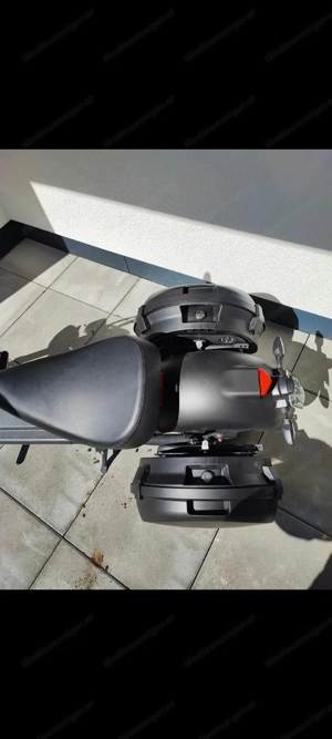 Elektro Motorrad Chopper Bild 3