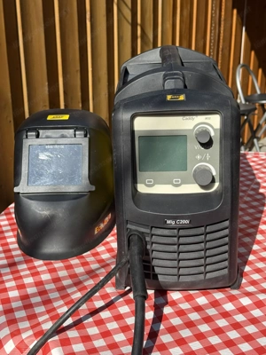Caddy C200i MIG MAG, ESAB, tragbares Schweissgerät Bild 2
