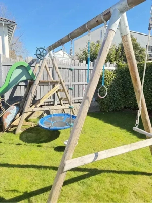   Schaukelkombination mit Rutsche  (RESERVIERT) Bild 5