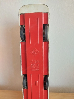 Alter Blechbus CKO Kellermann 60-70er  Bild 4