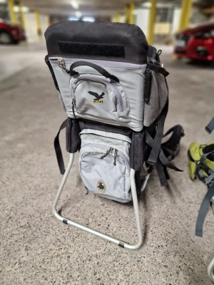 Salewa Kinder Trage Kraxen grau Bild 2