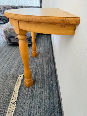 Wandtisch aus massiver Fichte Bild 3