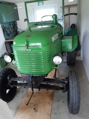 Traktor Oldtimer Bild 2