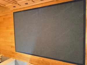 Teppich mit blauer Umrandung Bild 4