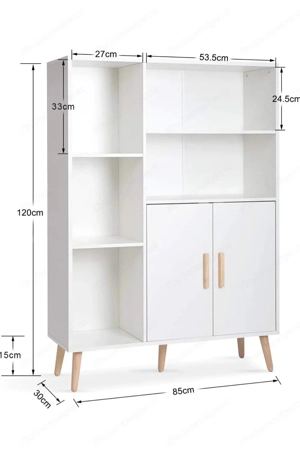 kommode weiß Bild 2