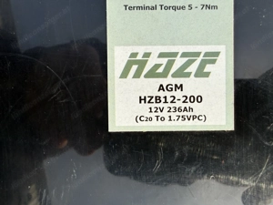  2 Stk. AGM Batterien 12V 236Ah Bild 3