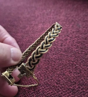 Goldarmband Biedermeier Bild 3