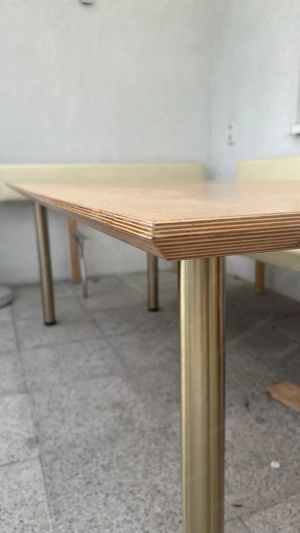 Esstisch 160 x 90 x 75 verlängerbar Bild 2