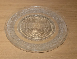 Servierteller 25 cm Decko Glas Dessert Teller 12 Stück Bild 2