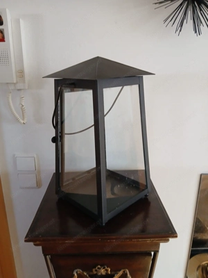 Wunderschöne Laterne Windlicht 40cm hoch Bild 2