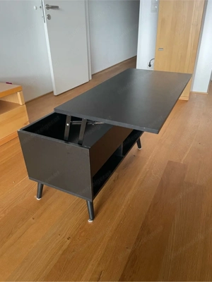 Aufklappbarer Couchtisch Bild 2