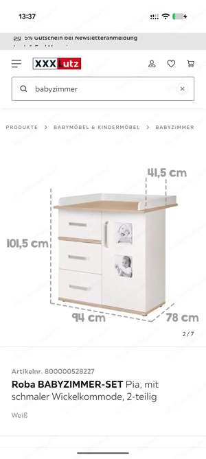 Möbel Babyzimmer  Bild 3