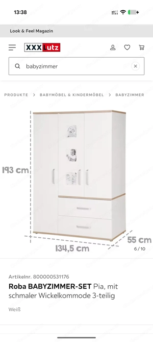 Möbel Babyzimmer  Bild 4