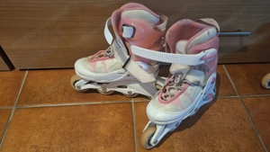 Rollerblades, Mädchen, Größe verstellbar! Größe: 26-29 und 30-35 Bild 3