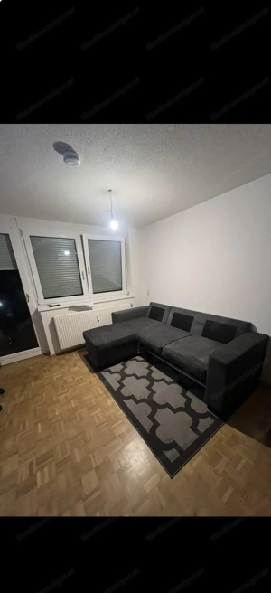 Ecksofa  L Couch in Anthrazit Grau Bild 3
