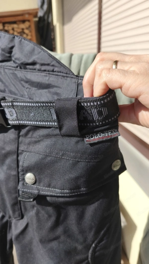 Wasserdichte warme Motorradhose von Polo Bild 2