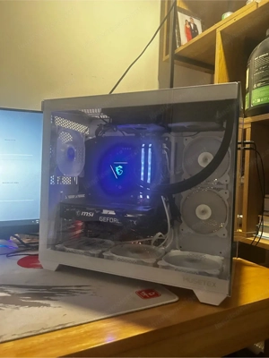 Gaming PC Komplett-Set mit 280Hz Curved Monitor   RTX 3060, 32GB RAM   VB Bild 2