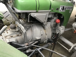 Biete Traktor Type 80 Mit stabielem Alu Anhänger Bild 5