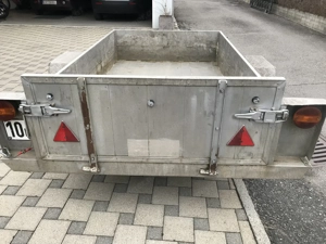 Biete Traktor Type 80 Mit stabielem Alu Anhänger Bild 7