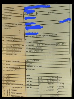 Vespa GTS 125 Super Bild 5