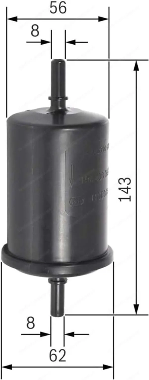 Bosch F 2161 Kraftstofffilter Bild 2