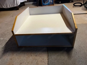 Tischler Wickeltisch Tischauflage mit Windelfach und erhöhten Seitenwänden Bild 2