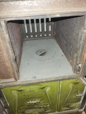 antiker holzofen vollfunktionsfähig  Bild 5