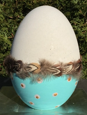 Edle Ostereier aus Beton (Unikate handgefertigt) Bild 6