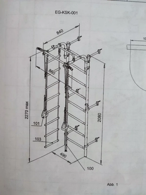 Indoor Sprossenwand  Bild 2