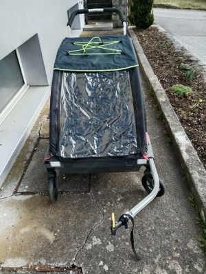 Gefederter Fahrradanhänger Leggero vento r  Bild 2