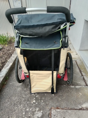 Gefederter Fahrradanhänger Leggero vento r  Bild 5