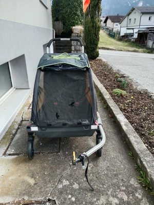 Gefederter Fahrradanhänger Leggero vento r  Bild 9