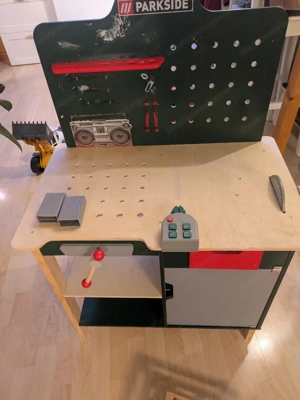 Werkbank Kinder + Zubehör 