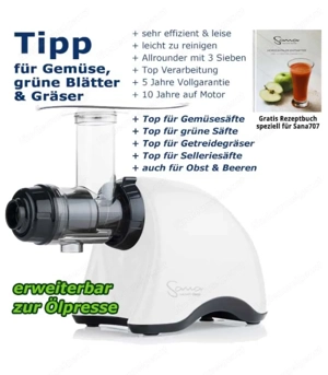 Sana Slow Juicer 707 Bild 2