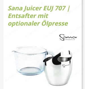 Sana Slow Juicer 707 Bild 3