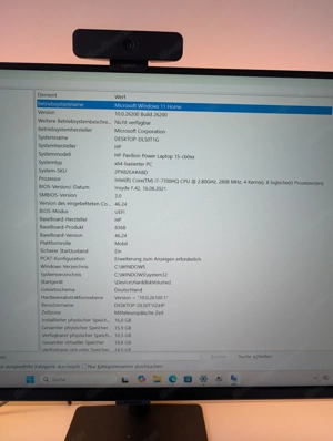 HP Pavilion Power 15-cb0xx   i7-7700HQ, GTX 1050 Ti   mit Displaydefekt Bild 2